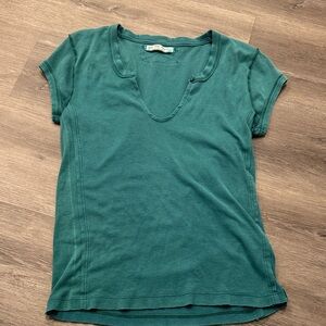 We The Free Teal Short Sleeve Tee